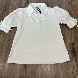 English Factory Classic White Collared Shirt